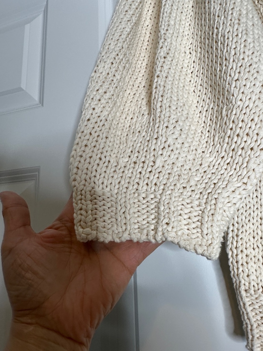 Goop One And Done Sweater Szxl Cream Like New — image 8 of 8